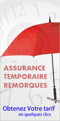 Assurance  temporaire remorques